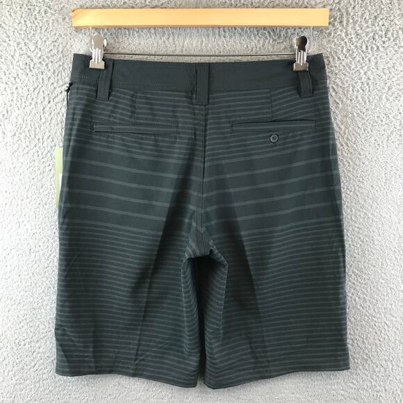 New Goodfellow & Co 19" Hybrid Shorts Mens Size 30 Striped Stretch - Picture 2 of 9
